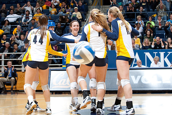 Cal Volleyball vs ASU