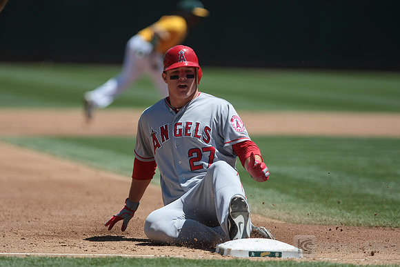 MLB: Los Angeles Angels at Oakland Athletics