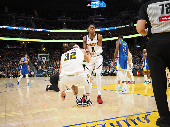 NBA: Denver Nuggets at Golden State Warriors