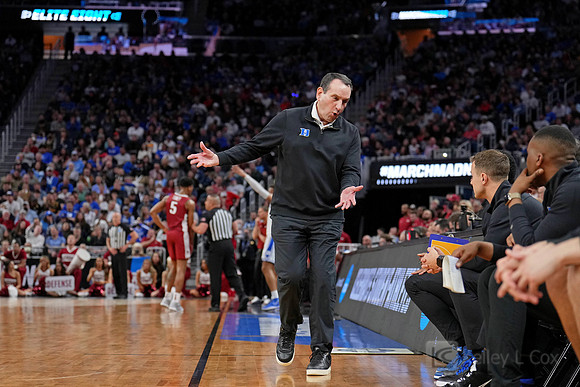 NCAA Basketball: NCAA Tournament West Regional-Arkansas vs Duke