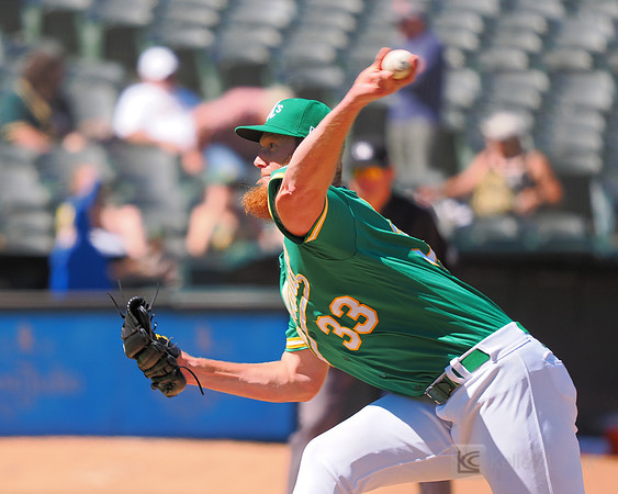 MLB: Miami Marlins at Oakland Athletics