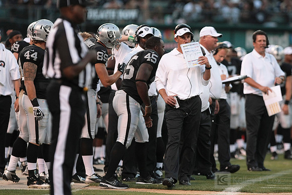 NFL: Preseason-Dallas Cowboys at Oakland Raiders