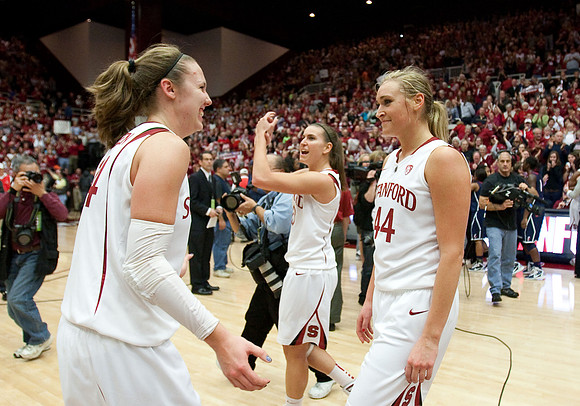NCAA WOMEN'S BASKETBALL 2010 - Dec 30 - Connecticut at Stanford