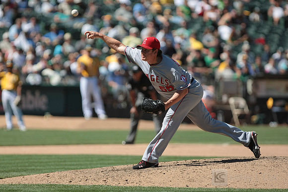 MLB: Los Angeles Angels at Oakland Athletics