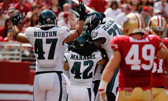 NFL: Philadelphia Eagles at San Francisco 49ers