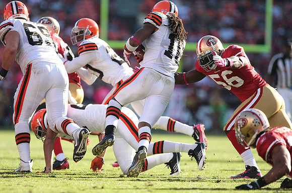 NFL: Browns at 49ers