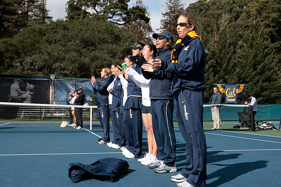 Cal Women's Tennis vs Sacramento State