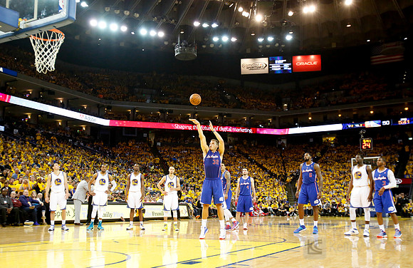 NBA: Playoffs-Los Angeles Clippers at Golden State Warriors