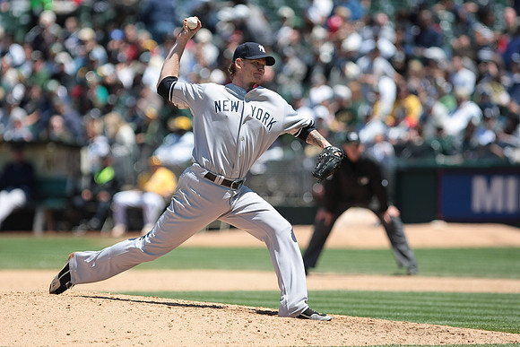 MLB: New York Yankees at Oakland Athletics