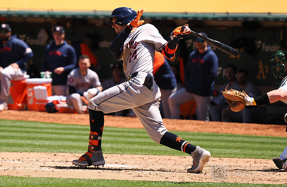 MLB: Houston Astros at Oakland Athletics