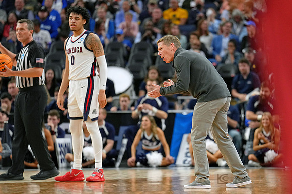 NCAA Basketball: NCAA Tournament West Regional-Arkansas vs Gonzaga