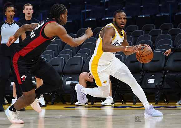 NBA: California Classic Summer League-Miami Heat at Los Angeles Lakers
