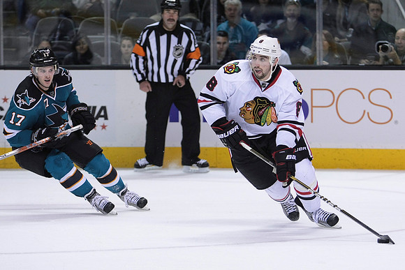 NHL: Chicago Blackhawks at San Jose Sharks