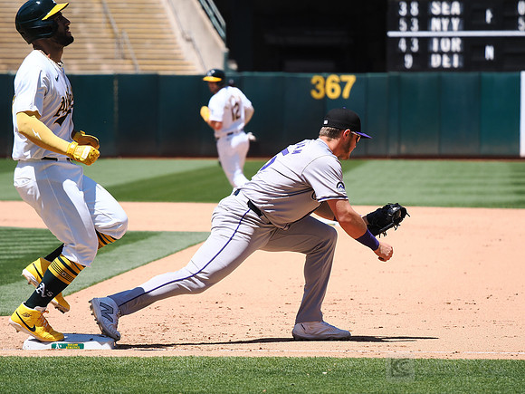 MLB: Colorado Rockies at Oakland Athletics