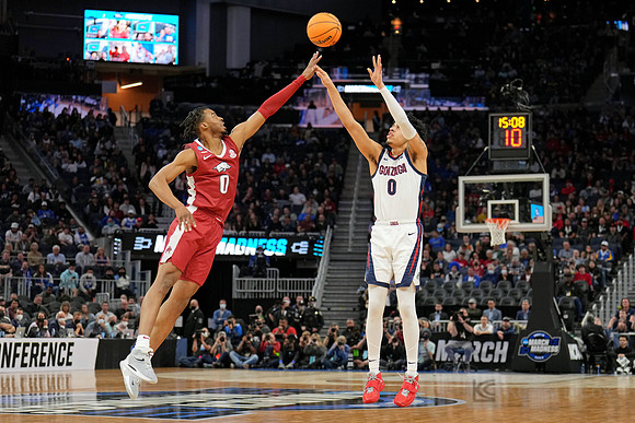 NCAA Basketball: NCAA Tournament West Regional-Arkansas vs Gonzaga