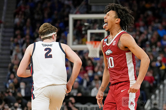 NCAA Basketball: NCAA Tournament West Regional-Arkansas vs Gonzaga