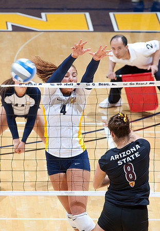 Cal Volleyball vs ASU
