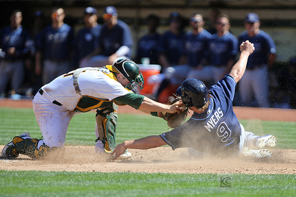 MLB: Tampa Bay Rays at Oakland Athletics