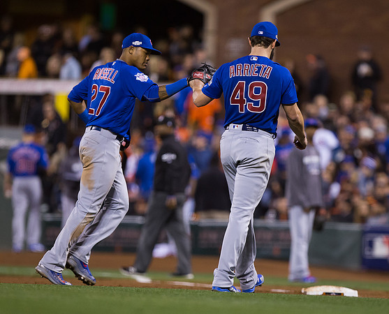 MLB: NLDS-Chicago Cubs at San Francisco Giants