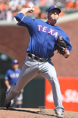 MLB: Texas Rangers at San Francisco Giants