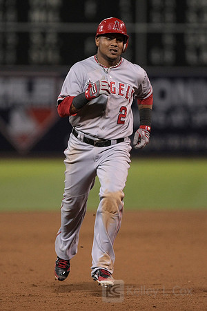 MLB: Los Angeles Angels at Oakland Athletics