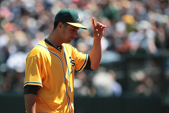 MLB: New York Yankees at Oakland Athletics
