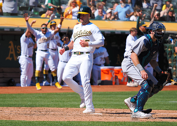 MLB: Seattle Mariners at Oakland Athletics