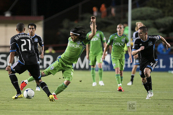MLS: Seattle Sounders FC at San Jose Earthquakes