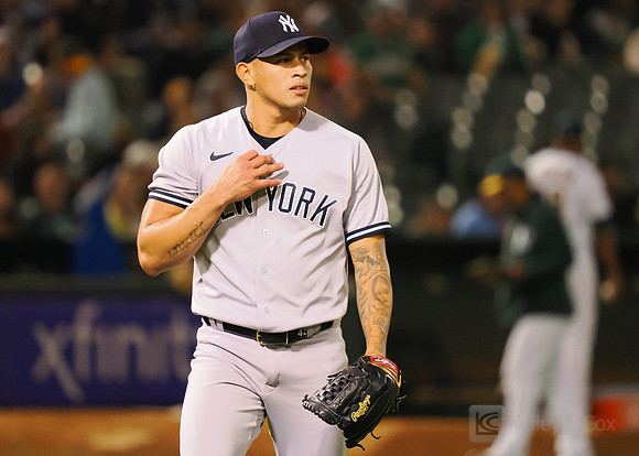 MLB: New York Yankees at Oakland Athletics