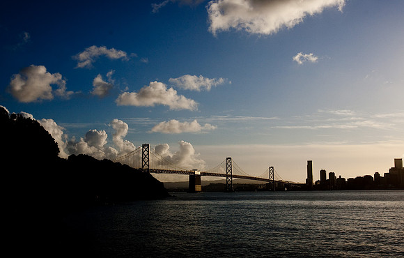 Bay Bridge from Yerba Buena Island