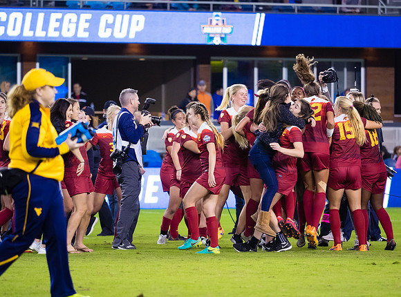 NCAA Soccer: Women's College Cup - West Virginia Mountaineers vs USC Trojans
