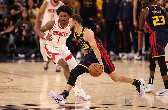 NBA: Playoffs-Houston Rockets at Golden State Warriors