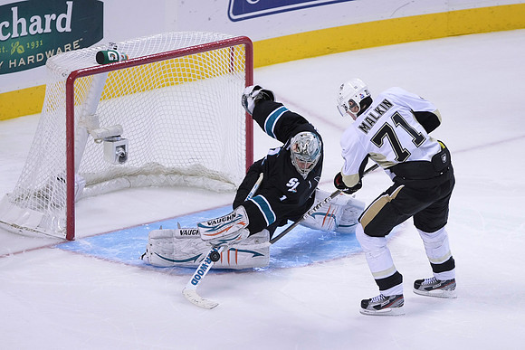 NHL: Pittsburgh Penguins at San Jose Sharks