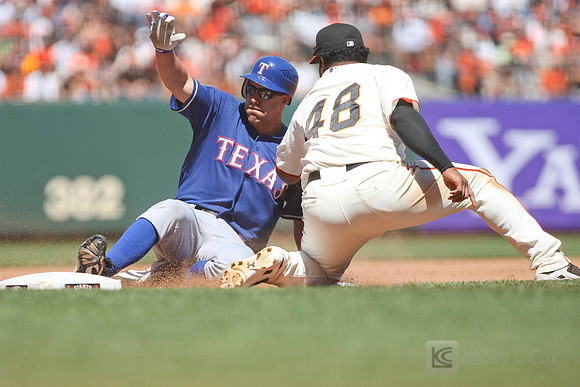MLB: Texas Rangers at San Francisco Giants