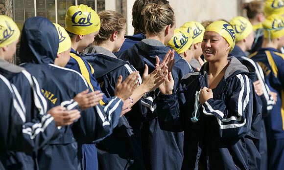 Cal Women's Swimming vs USC