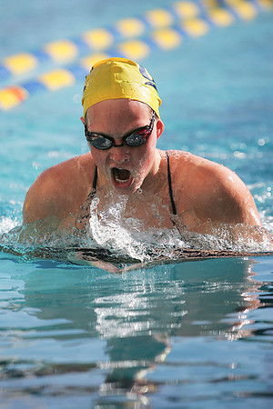 Cal Women's Swimming vs USC