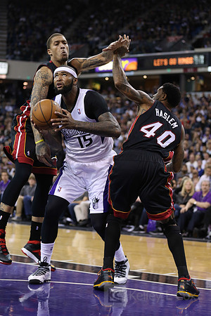 NBA: Miami Heat at Sacramento Kings