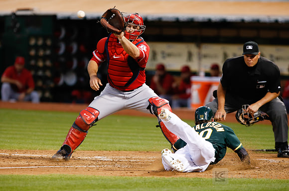 MLB: Los Angeles Angels at Oakland Athletics