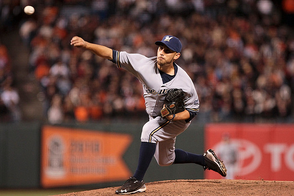 MLB: JUL 23 Brewers at Giants