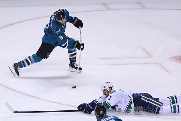 NHL: Vancouver Canucks at San Jose Sharks