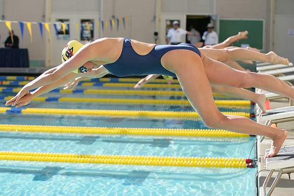 Cal Women's Swimming vs USC