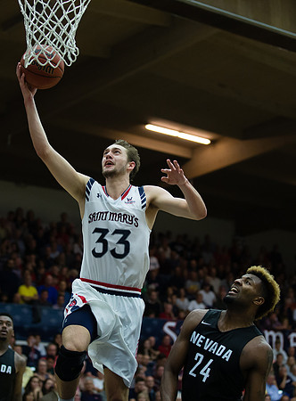 NCAA Basketball: Nevada at St. Mary's