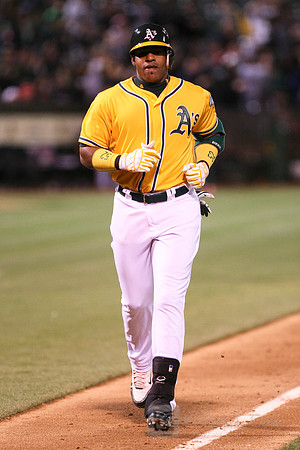MLB: Texas Rangers at Oakland Athletics