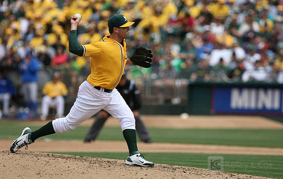 MLB: Toronto Blue Jays at Oakland Athletics