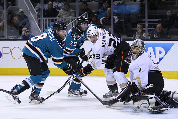 NHL: Anaheim Ducks at San Jose Sharks