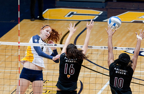 Cal Volleyball vs ASU