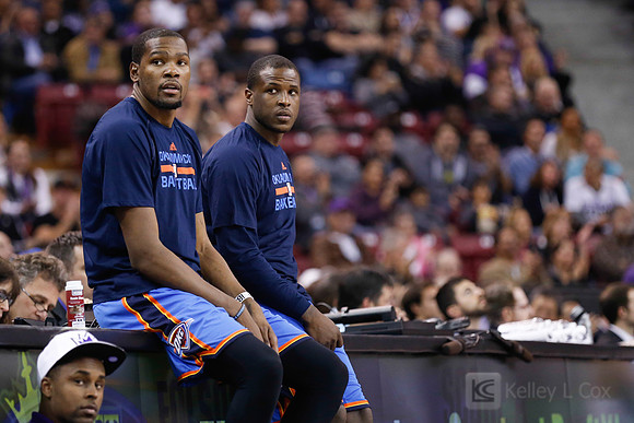 NBA: Oklahoma City Thunder at Sacramento Kings