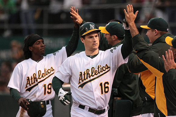 MLB: Los Angeles Angels at Oakland Athletics