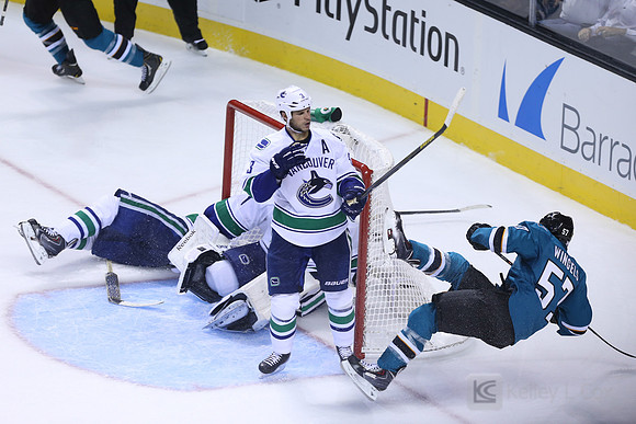 NHL: Vancouver Canucks at San Jose Sharks