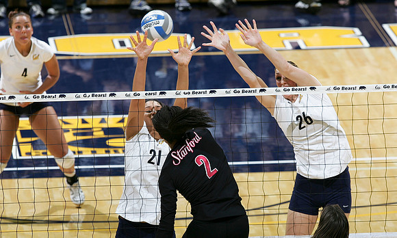 Cal Women's Volleyball vs Stanford